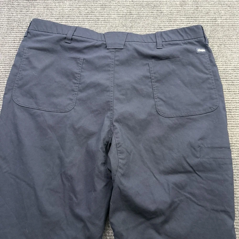 Cintas Commercial Flex Work Pants Men's Size 42x30 Blue Workwear Comfort